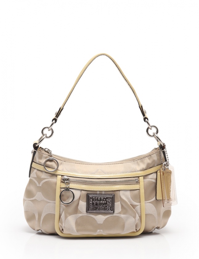 コーチ COACH ショルダーバッグ ポピー ベージュ ベビーイエロー 14562 