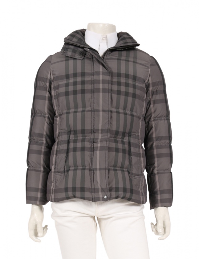 バーバリー ロンドン BURBERRY LONDON ダウンジャケット グレー 46  