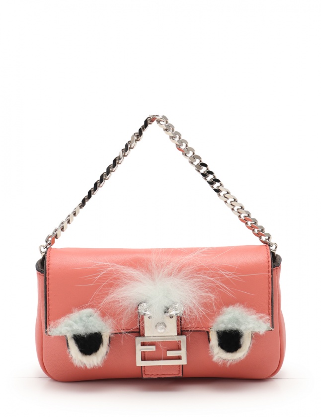 フェンディ FENDI チェーンハンドバッグ ショルダーバッグ モンスター  