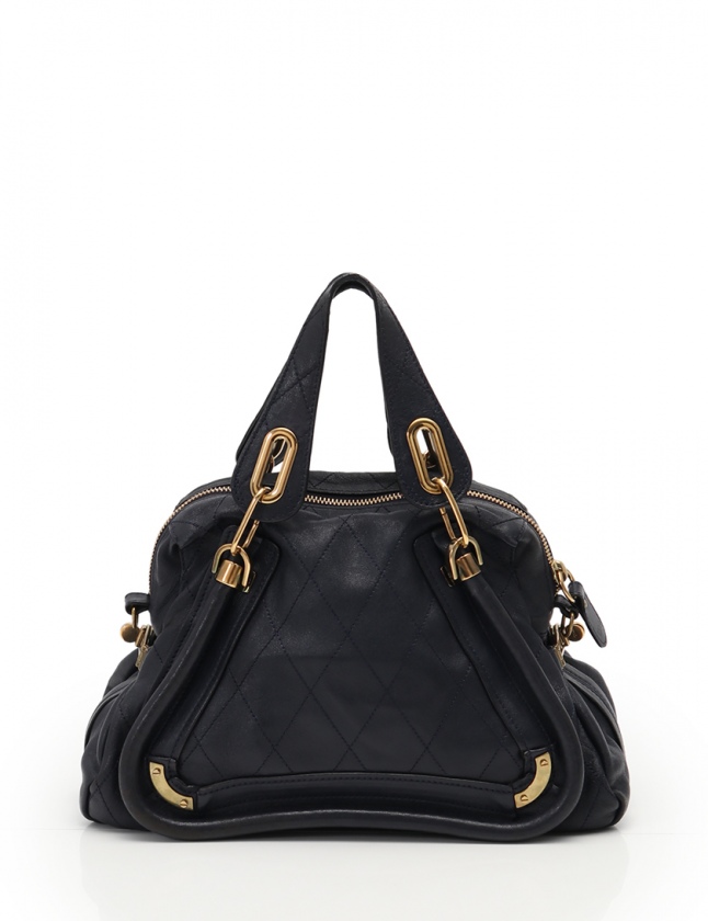 クロエ CHLOE ハンドバッグ ショルダーバッグ パラティ ネイビー  