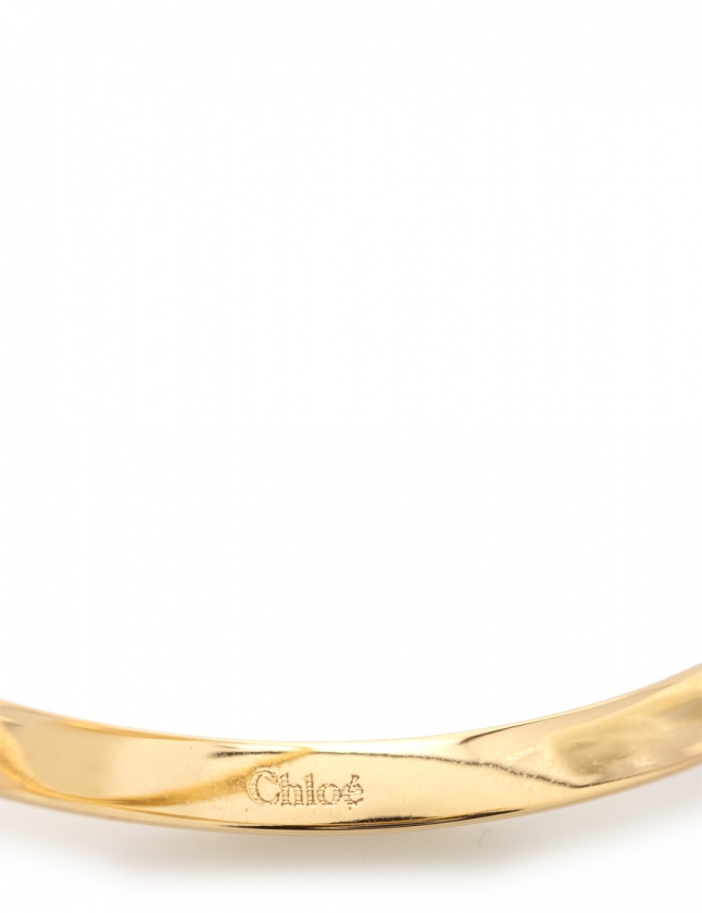 クロエ CHLOE バングル ツイストハートカフ ゴールド アクセサリー 