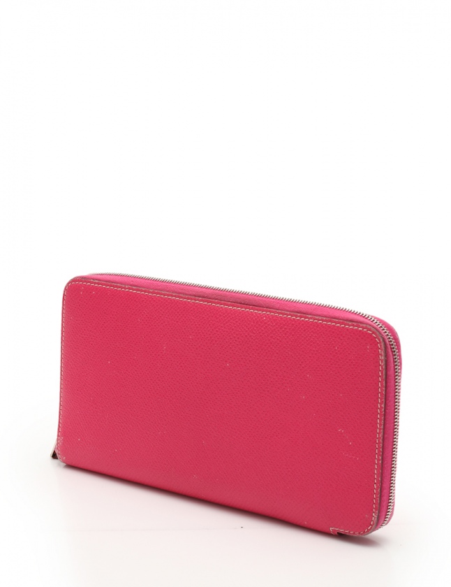 エルメス HERMES ラウンドファスナー長財布 アザップロング シルクイン  