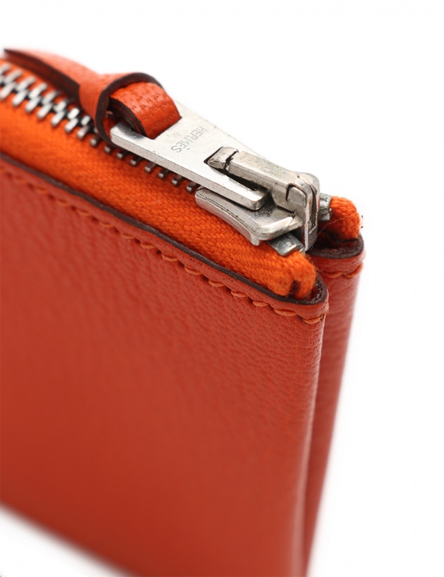 HERMES エルメス クラリスPM コインケース オレンジ ブランド