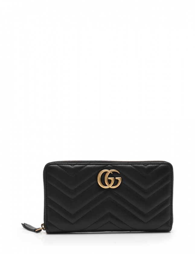 グッチ GUCCI ラウンドファスナー長財布 GGマーモント グッチ GUCCI ラウンドファスナー長財布 GGマーモント