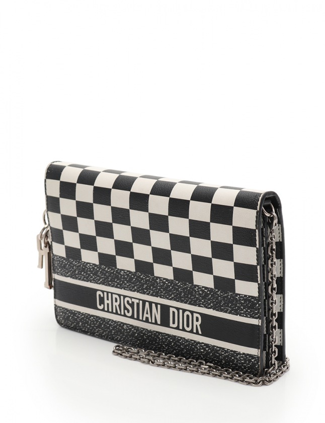 クリスチャンディオール Christian Dior チェーンショルダーウォレット 