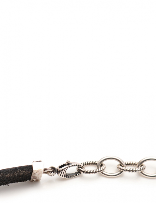 グッチ GUCCI チョーカー キャットヘッド 黒 シルバー アクセサリー