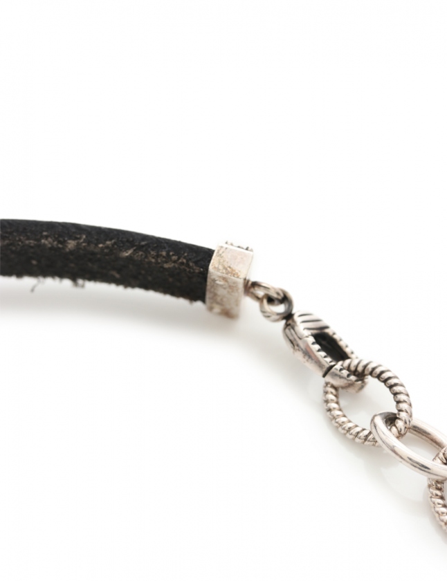 グッチ GUCCI チョーカー キャットヘッド 黒 シルバー アクセサリー