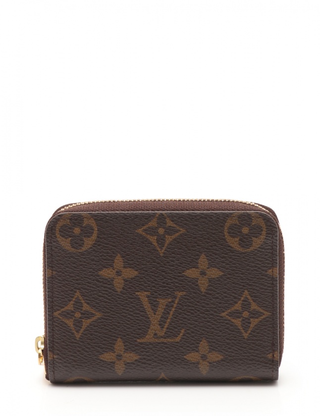 日本に ルイヴィトン LOUIS VUITTON モノグラム ジッピー コインパース