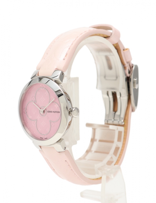 ルイヴィトン LOUIS VUITTON 腕時計 タンブール スリム レディース