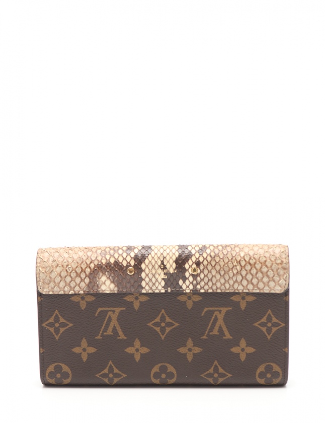 ルイヴィトン LOUIS VUITTON 二つ折り長財布 ポルトフォイユ パラス 