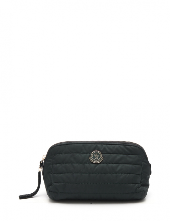 モンクレール MONCLER ポーチ ダークグリーン 小物 ナイロン 60034 