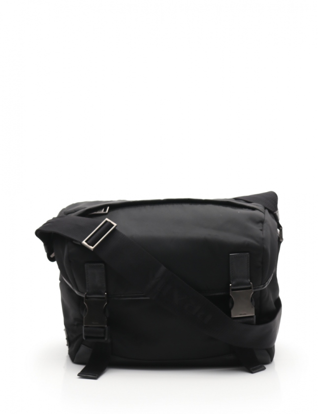 プラダ Prada ショルダーバッグ 黒 Va1063 ナイロン レザー Tessuto City Ca メンズ 114 ベクトルパーク