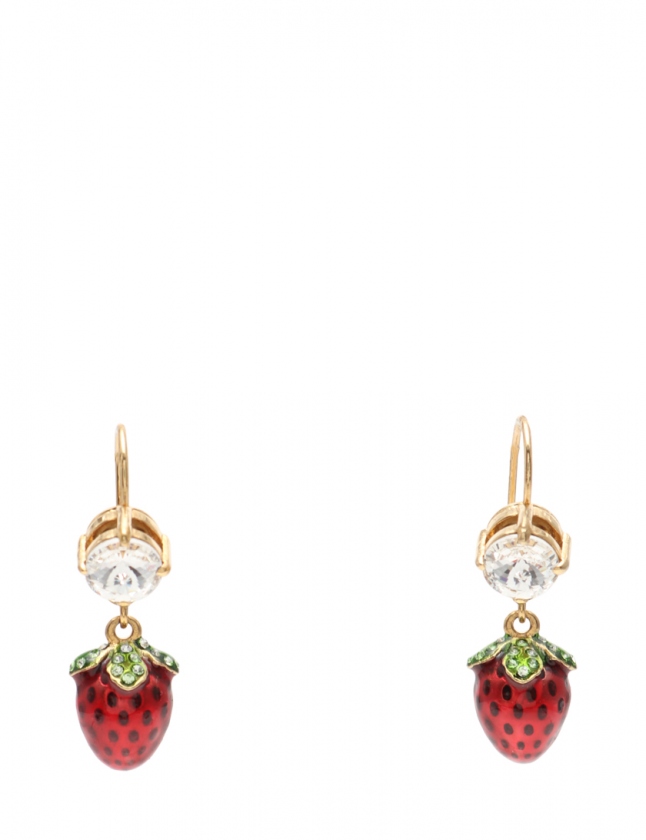 ミュウミュウ Miumiu ピアス ゴールド アクセサリー フルーツ柄 ビジュー レディース 114 ベクトルパーク