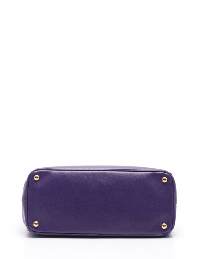 プラダ PRADA ハンドバッグ ショルダーバッグ ガレリア 紫 BN2274