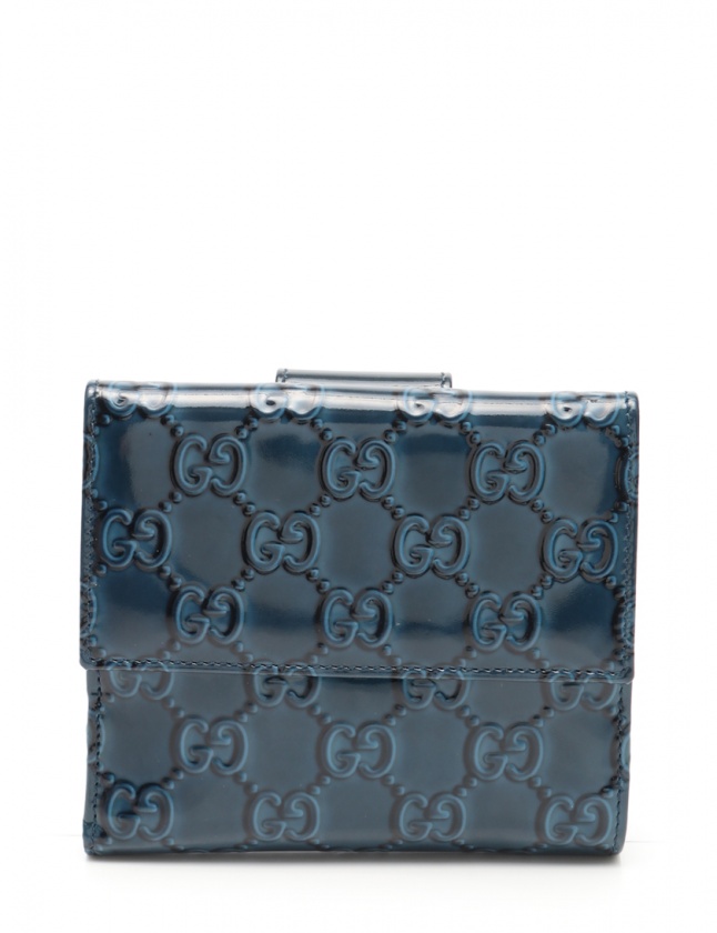 1円 GUCCI グッチ 115240 0416 グッチシマ レザー 6穴式 手帳カバー 1円 □