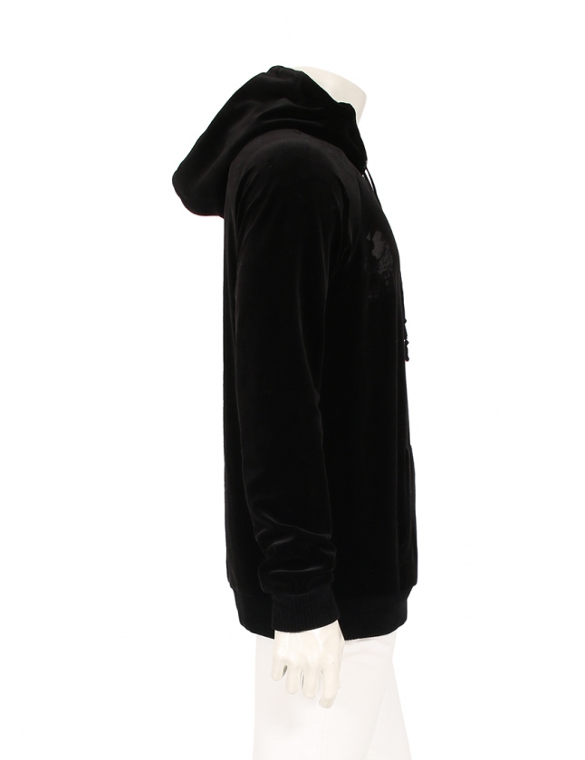 Saint Laurent Paris ダメージ加工 プルオーバー パーカ（サンローラン  