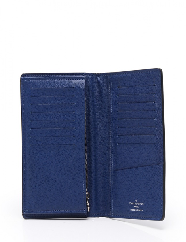 ルイヴィトン LOUIS VUITTON 二つ折り長財布 ポルトフォイユ ブラザ  