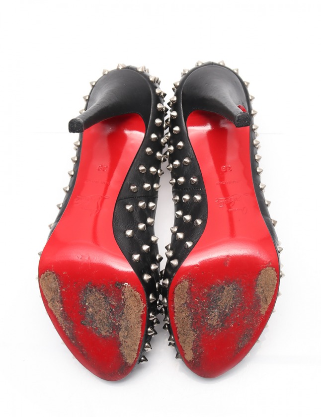 クリスチャンルブタン Christian louboutin パンプス ヒール オープン 