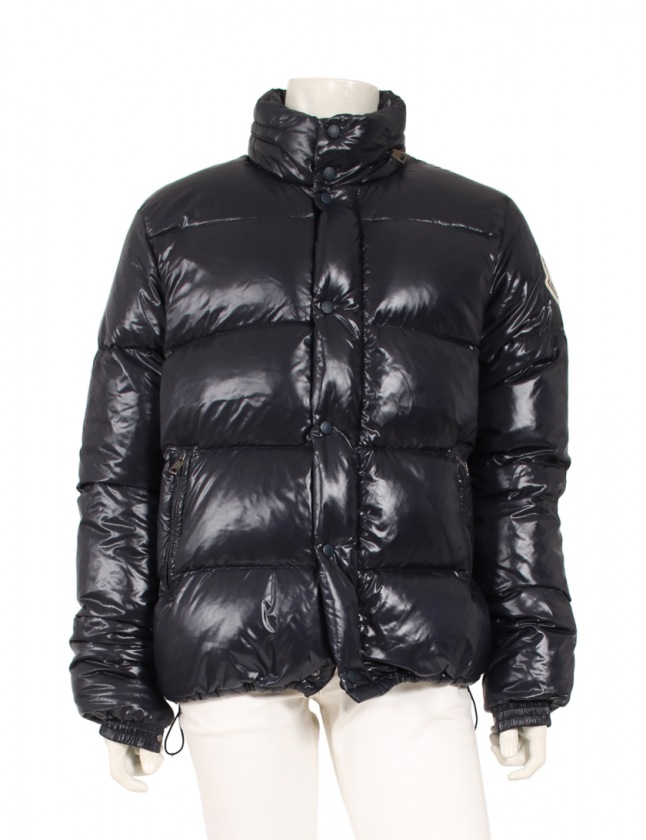 モンクレール MONCLER ダウンジャケット ネイビー 6 アウター ワン 