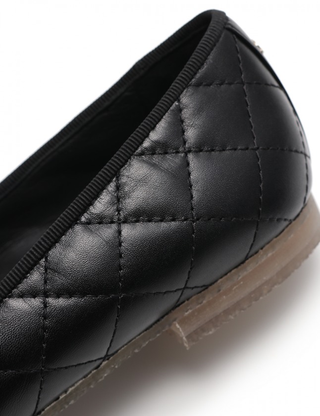 シャネル CHANEL フラットシューズ バレエシューズ マトラッセ ココ