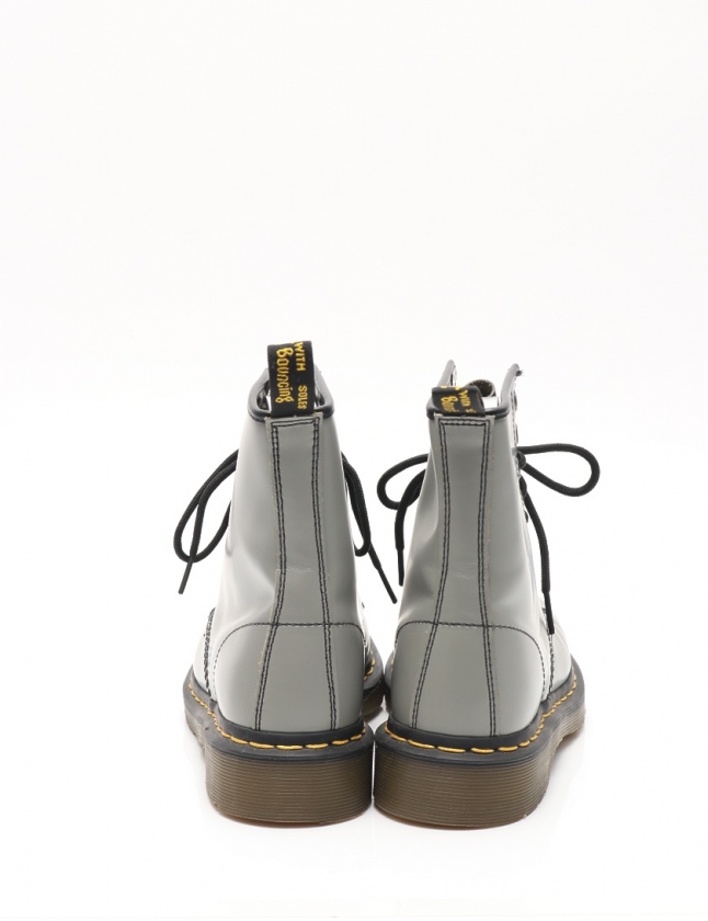 ドクターマーチン DR.MARTENS ブーツ レースアップ グレー UK5  