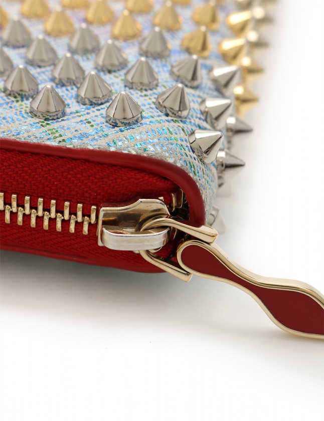 クリスチャンルブタン Christian louboutin ラウンドファスナー長財布 