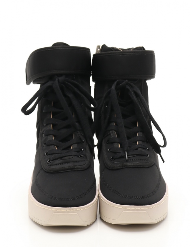 フィアオブゴッド Fear of God ミリタリースニーカー ハイカット 黒 42 