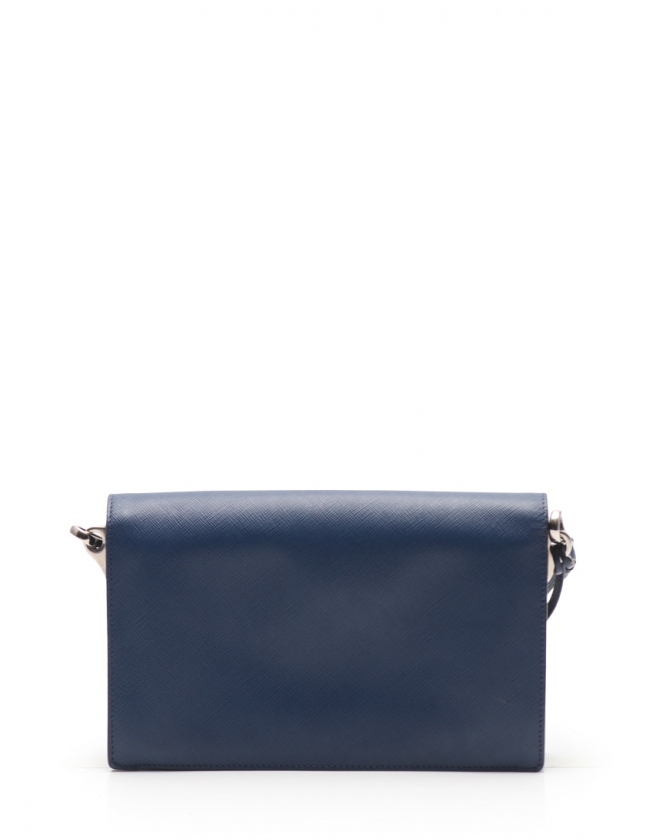 プラダ PRADA クラッチバッグ ショルダーバッグ ブルーネイビー