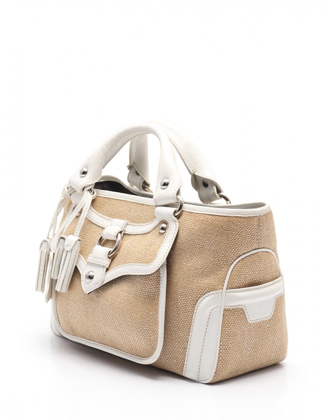 【希少】 セリーヌ ブギーバック ハンドバッグ ボストンバッグ ベージュ CELINE セリーヌ ブギーバッグ ハンドバッグ ベージュ