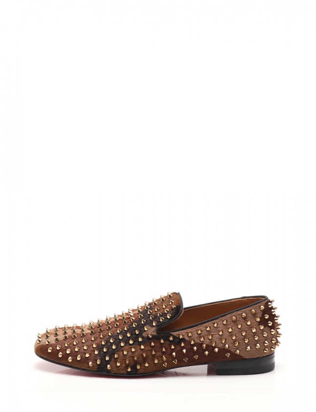 クリスチャンルブタン Christian louboutin スリッポン ローファー 