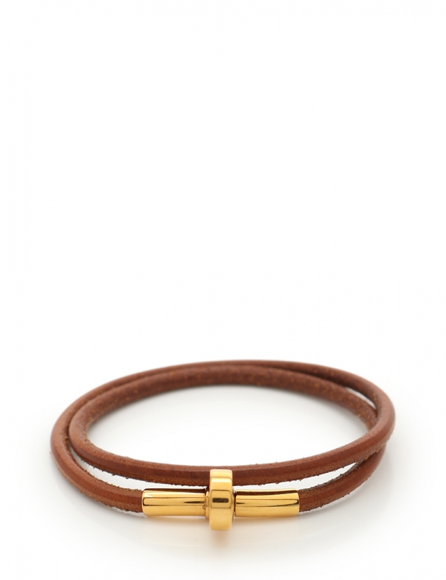 エルメス HERMES ブレスレット ドゥーブルケリー チョーカー ゴールド 