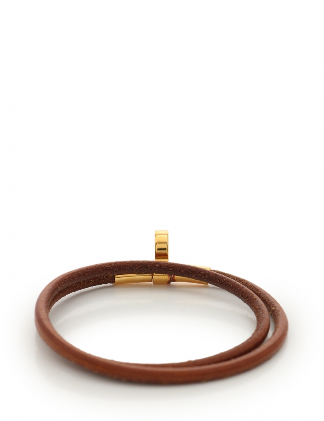 エルメス HERMES ブレスレット ドゥーブルケリー チョーカー ゴールド 