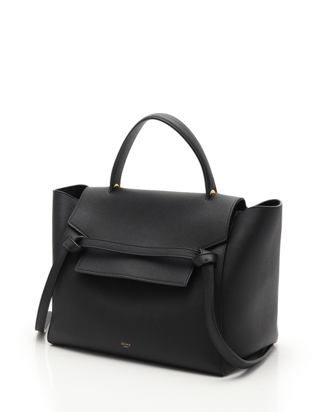 セリーヌ Celine ハンドバッグ ショルダーバッグ ベルトバッグ ミニ 黒 レザー 2way Belt Bag Mini レディース 114 ベクトルパーク