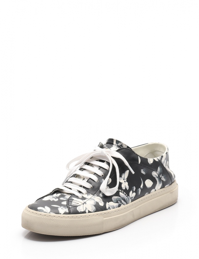 ジバンシィ Givenchy スニーカー 黒 マルチカラー 40 シューズ 25cm レザー メンズ 114 ベクトルパーク
