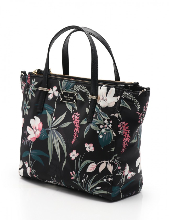 kate spade 花柄 ハンドバッグ kate spade NEW YORK ケイトスペード ハンドバッグ スペード