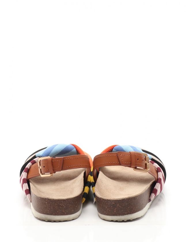 トリーバーチ TORY BURCH サンダル マルチカラー 7 M シューズ