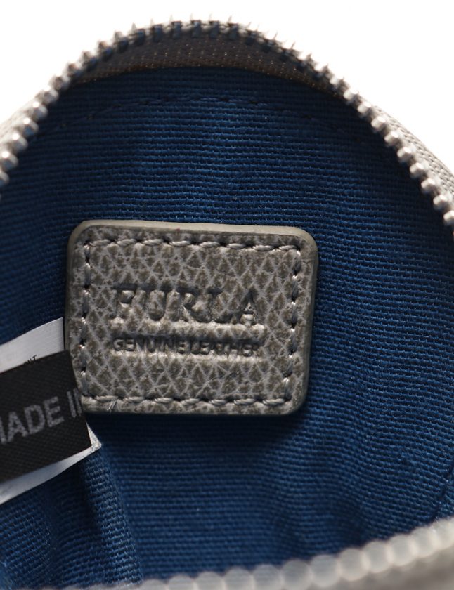 フルラ FURLA コインケース バッグチャーム ベア 熊 グレー 小物  