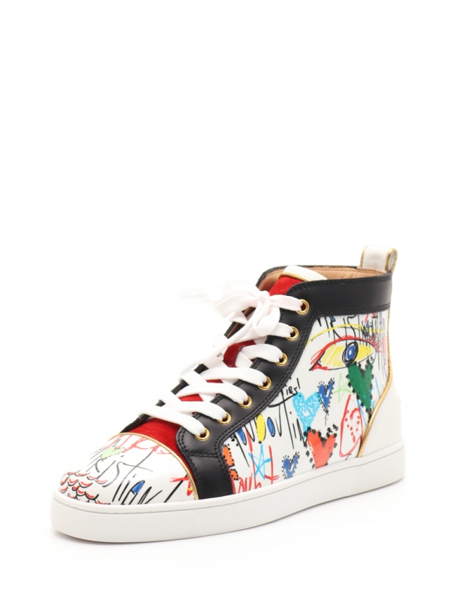 クリスチャンルブタン Christian louboutin ハイカットスニーカー 