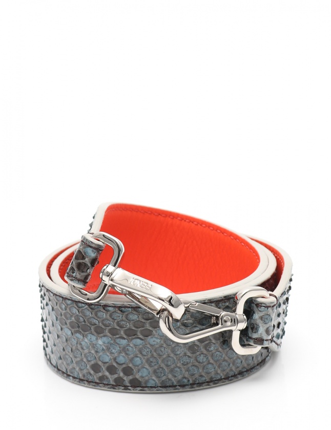 FENDI フェンディ パイソン　ストラップユー　ショルダーストラップ