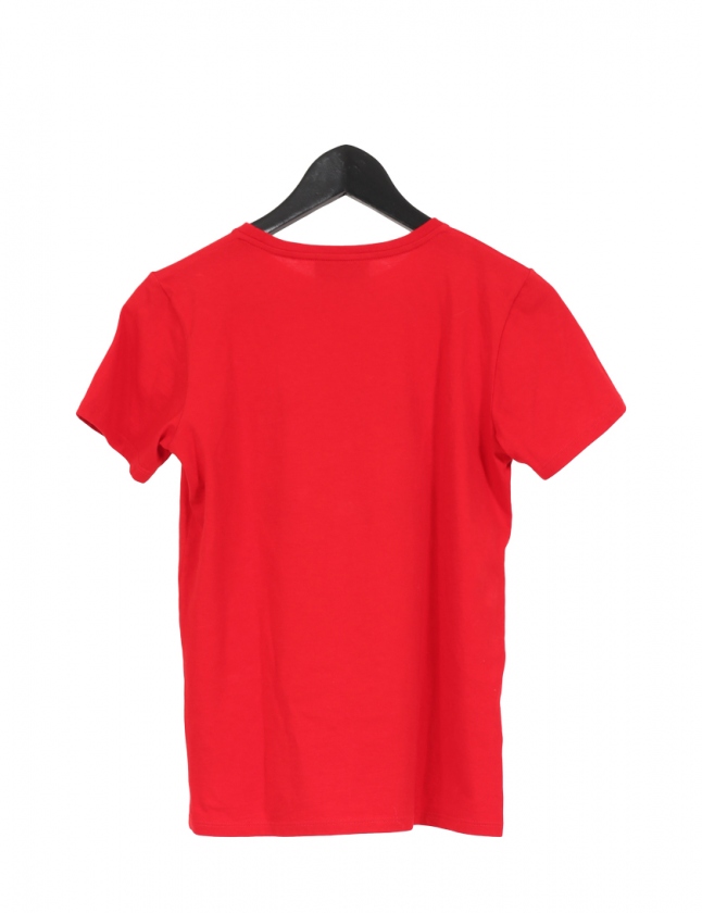 グッチ GUCCI カットソー チルドレンズ グッチロゴ Tシャツ 赤