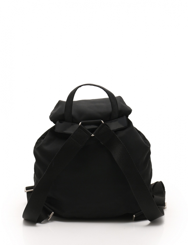 プラダ PRADA バックパック リュック 黒 B6677F ナイロン レザー VELA