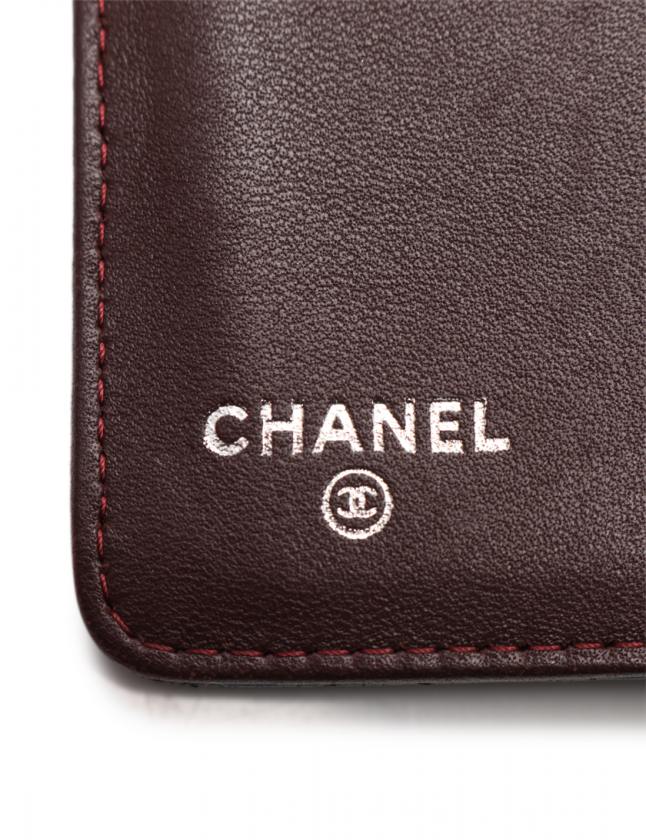 CHANEL ビコローレ ラムスキン 二つ折り 財布 マトラッセ シール有 I191824272-2_3be17ff9-be03-