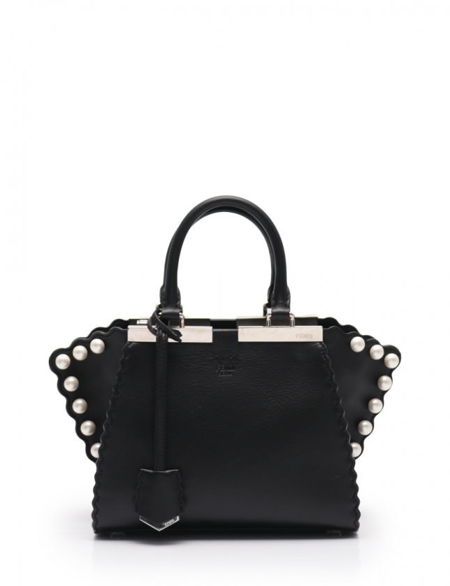 フェンディ FENDI ハンドバッグ ショルダーバッグ ミニ トロワジュール 