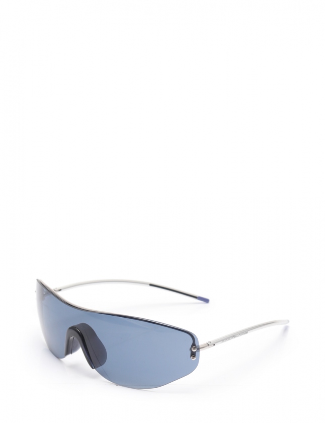 ルイヴィトン Louis Vuitton サングラス ルイヴィトンカップ 00 シルバー 青 小物 M メンズ 114 ベクトルパーク