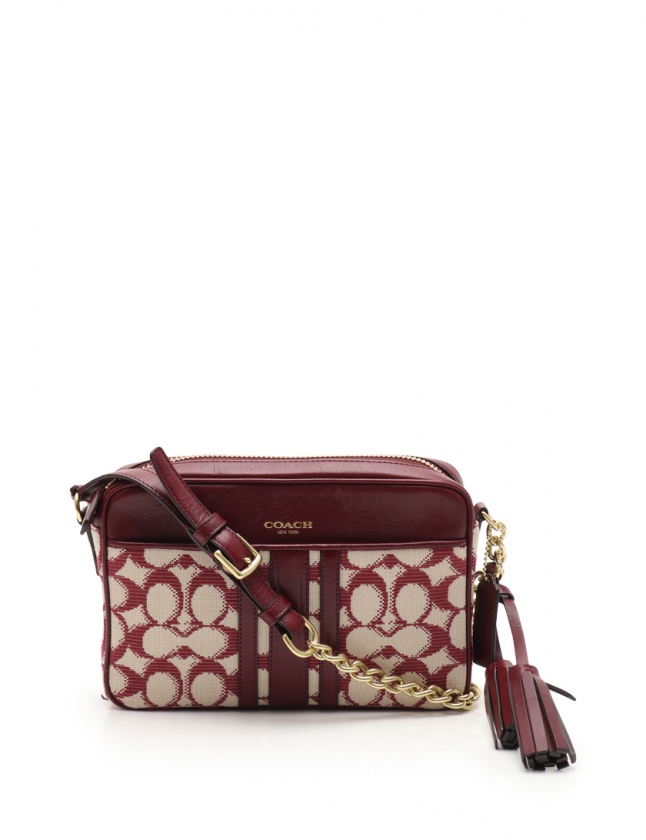 コーチ COACH チェーンショルダーバッグ ポシェット レガシー ニードル 