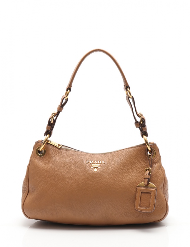 プラダ PRADA ワンショルダーバッグ ベージュ B4894M レザー VIT DAINO 
