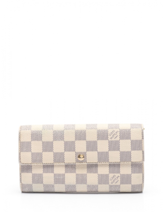 ルイヴィトン LOUIS VUITTON 二つ折り長財布 ポルトフォイユ サラ 