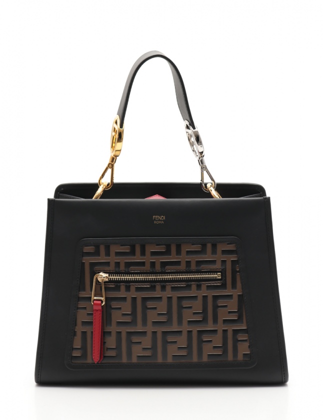 フェンディ FENDI ハンドバッグ ショルダーバッグ ラナウェイ スモール 