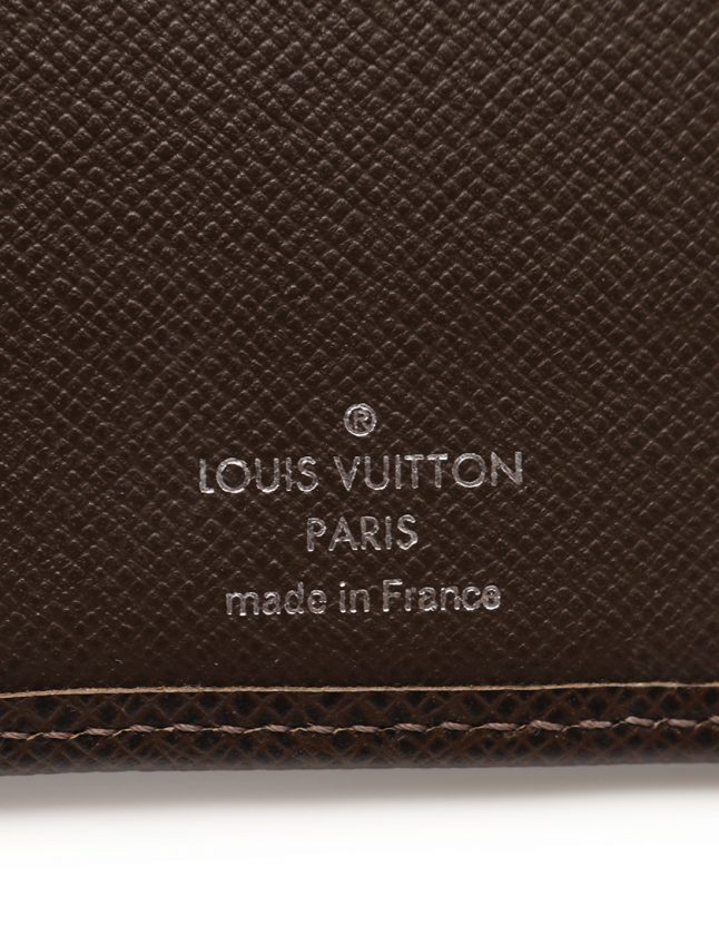 ルイヴィトン LOUIS VUITTON 二つ折り長財布 ポルトフォイユ ブラザ 