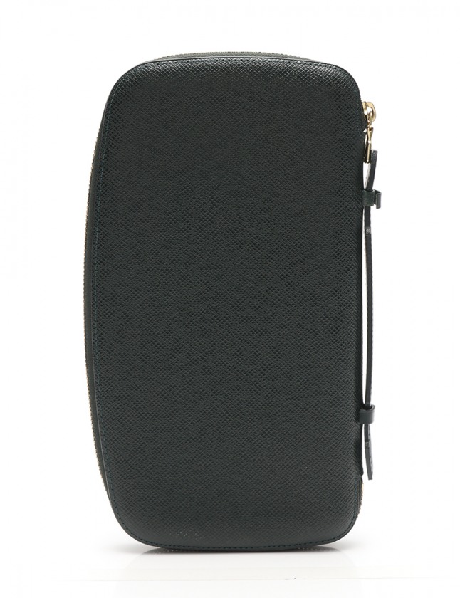 ルイヴィトン オーガナイザー タイガ エピセア 長財布 レザー グリーン